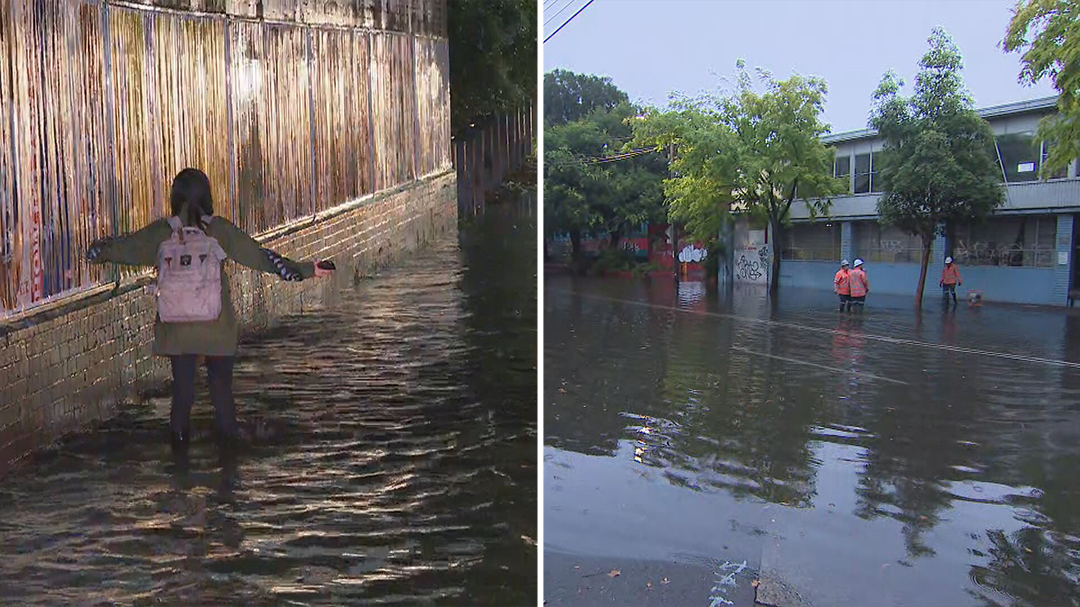 Sydney drenched by heavy rain