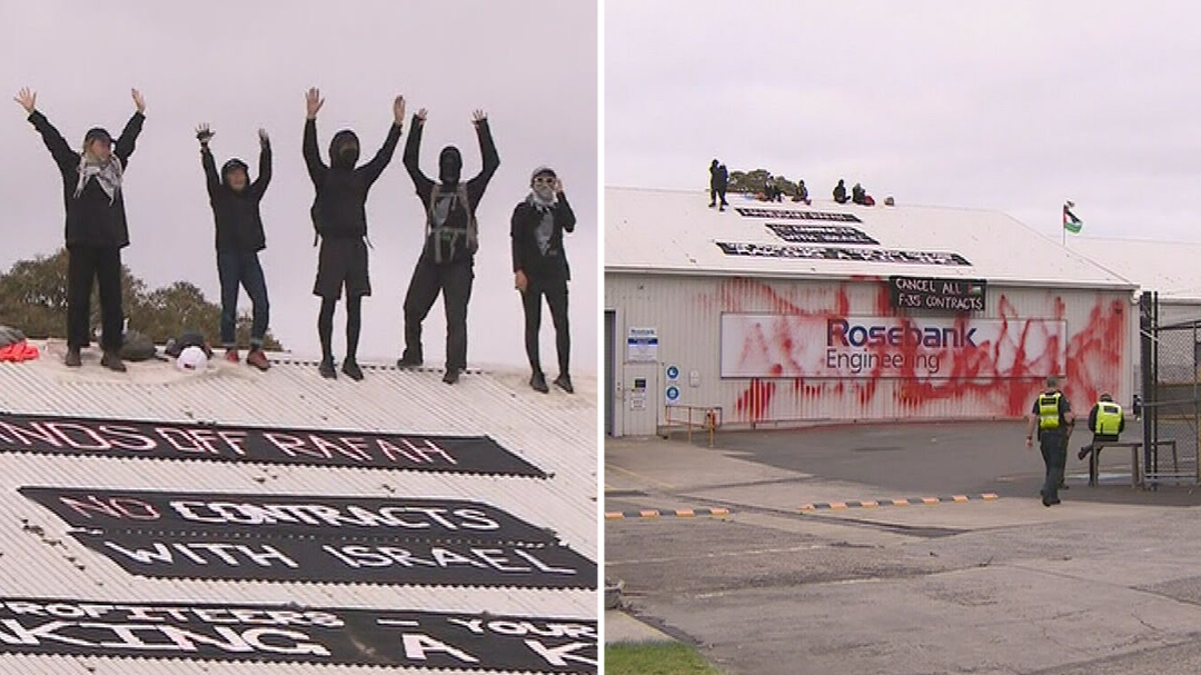 Eight charged after Melbourne factory protest